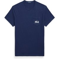 Polo Ralph Lauren T-Shirt mit Polo-Bear-Backprint und Brusttasche, Custom Slim Fit in XL von Polo Ralph Lauren