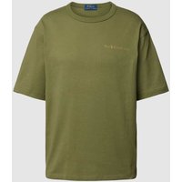 Polo Ralph Lauren T-Shirt mit überschnittenen Schultern in Khaki, Größe XL von Polo Ralph Lauren