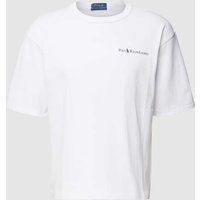 Polo Ralph Lauren T-Shirt mit überschnittenen Schultern in Weiss, Größe L von Polo Ralph Lauren