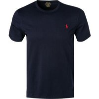 Polo Ralph Lauren Herren T-Shirt blau Baumwolle Slim Fit von Polo Ralph Lauren