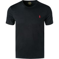 Polo Ralph Lauren Herren T-Shirt schwarz Baumwolle Slim Fit von Polo Ralph Lauren