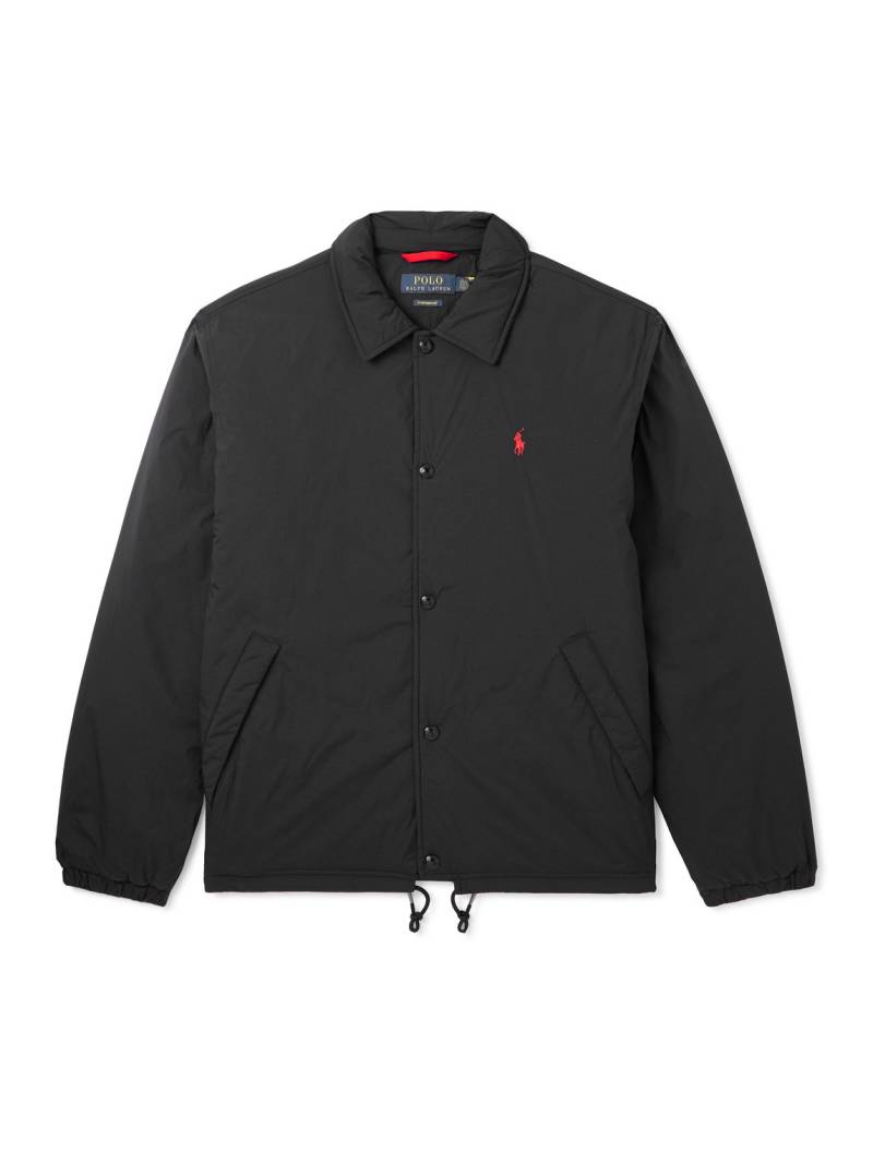 Polo Ralph Lauren - Teak Logo-Embroidered Padded Shell Jacket - Men - Black - L von Polo Ralph Lauren