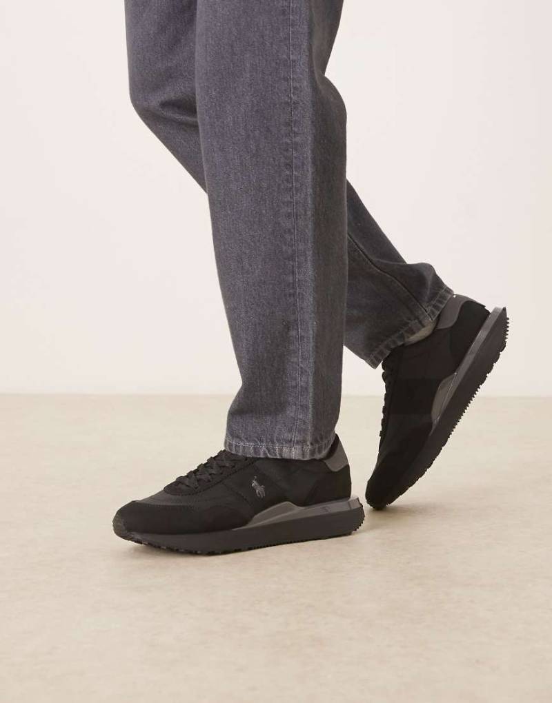 Polo Ralph Lauren - Train 89 - Sneaker in Schwarz und Grau mit Pony-Logo Polo Ralph Lauren - Train 89 - Sneaker in Schwarz und Grau mit Pony-Logo von Polo Ralph Lauren