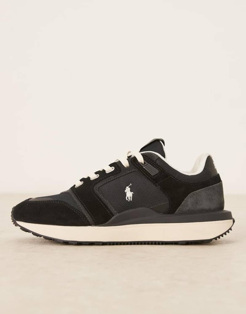 Polo Ralph Lauren - Train 89 V2 - Sneaker in Schwarz und Grau von Polo Ralph Lauren