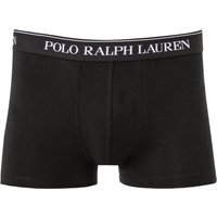 Polo Ralph Lauren Herren Trunks schwarz Baumwolle unifarben von Polo Ralph Lauren