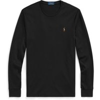 Polo Ralph Lauren Unifarbenes Longsleeve mit kleiner Poloreiter-Stickerei in L von Polo Ralph Lauren