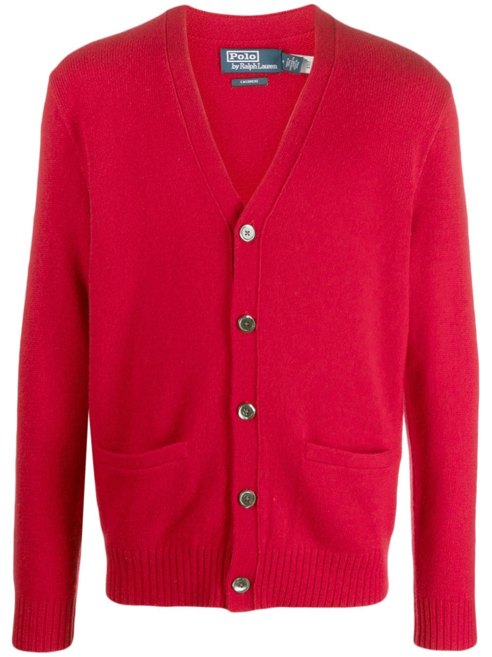 Polo Ralph Lauren Kaschmircardigan mit V-Ausschnitt - Rot von Polo Ralph Lauren