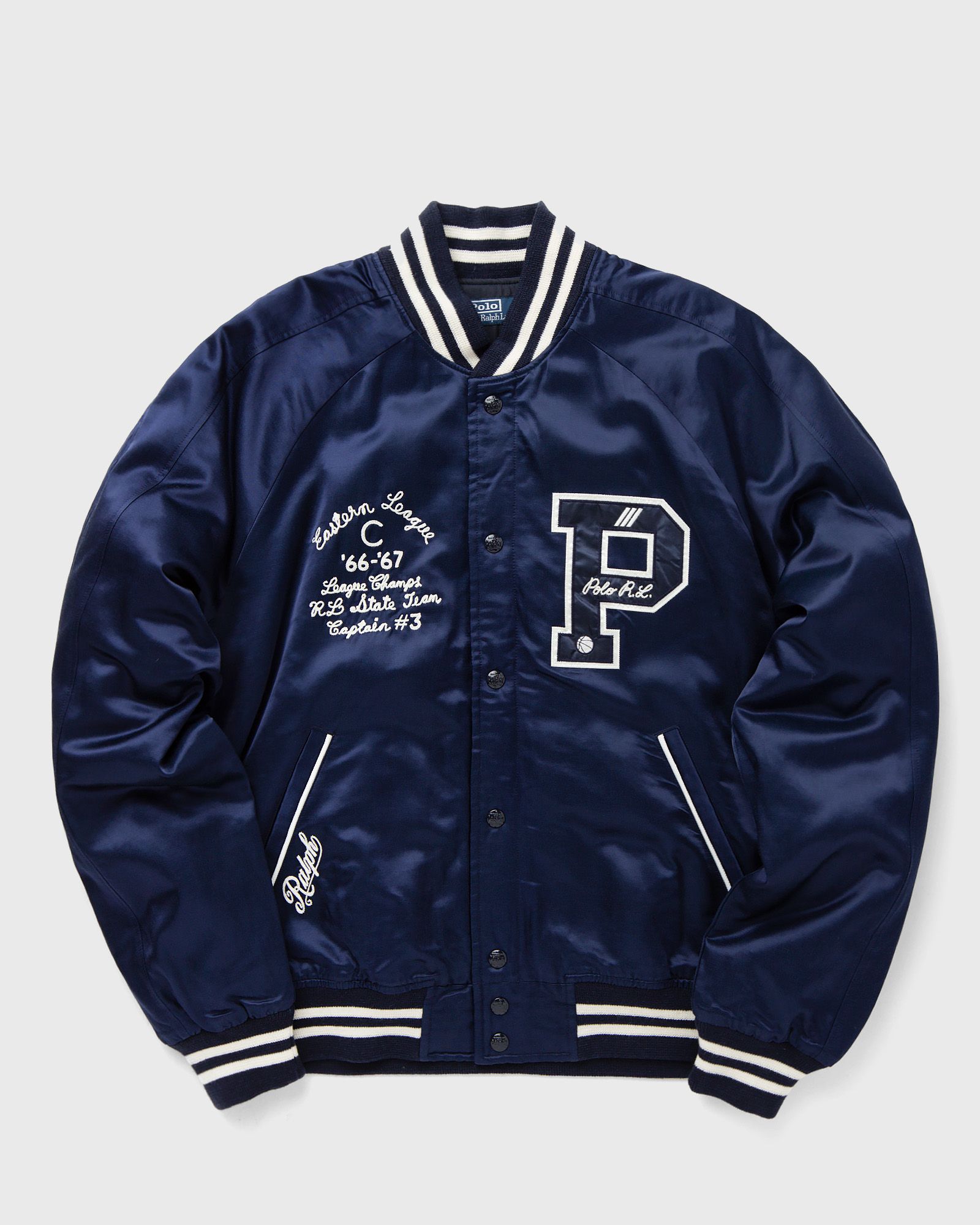 Polo Ralph Lauren VARSITY JKT-LINED-BOMBER men Bomber Jackets|College Jackets blue in Größe:XL von Polo Ralph Lauren