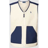 Polo Ralph Lauren Weste mit Label-Details in Beige, Größe XL von Polo Ralph Lauren