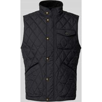 Polo Ralph Lauren Weste mit Stehkragen in Black, Größe XL von Polo Ralph Lauren
