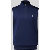 Polo Ralph Lauren Weste mit Stehkragen in Marine, Größe XL von Polo Ralph Lauren