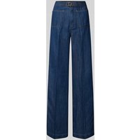 Polo Ralph Lauren Wide Leg Jeans aus Baumwoll-Leinen-Mix Modell 'LEATON' in Jeansblau, Größe 26 Polo Ralph Lauren Wide Leg Jeans aus Baumwoll-Leinen-Mix Modell 'LEATON' in Jeansblau, Größe 26 von Polo Ralph Lauren