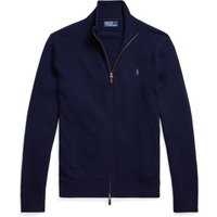 Polo Ralph Lauren Cardigan mit Zip und kleiner Poloreiter-Stickerei in L von Polo Ralph Lauren