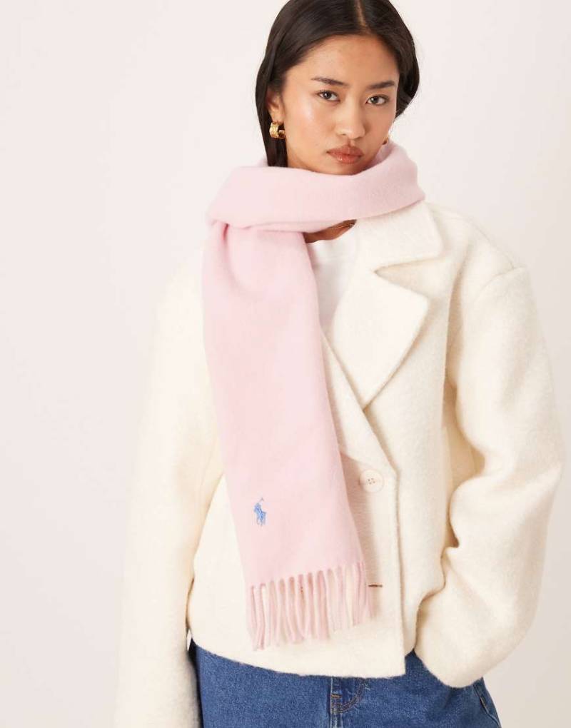 Polo Ralph Lauren - Wollschal in Rosa von Polo Ralph Lauren