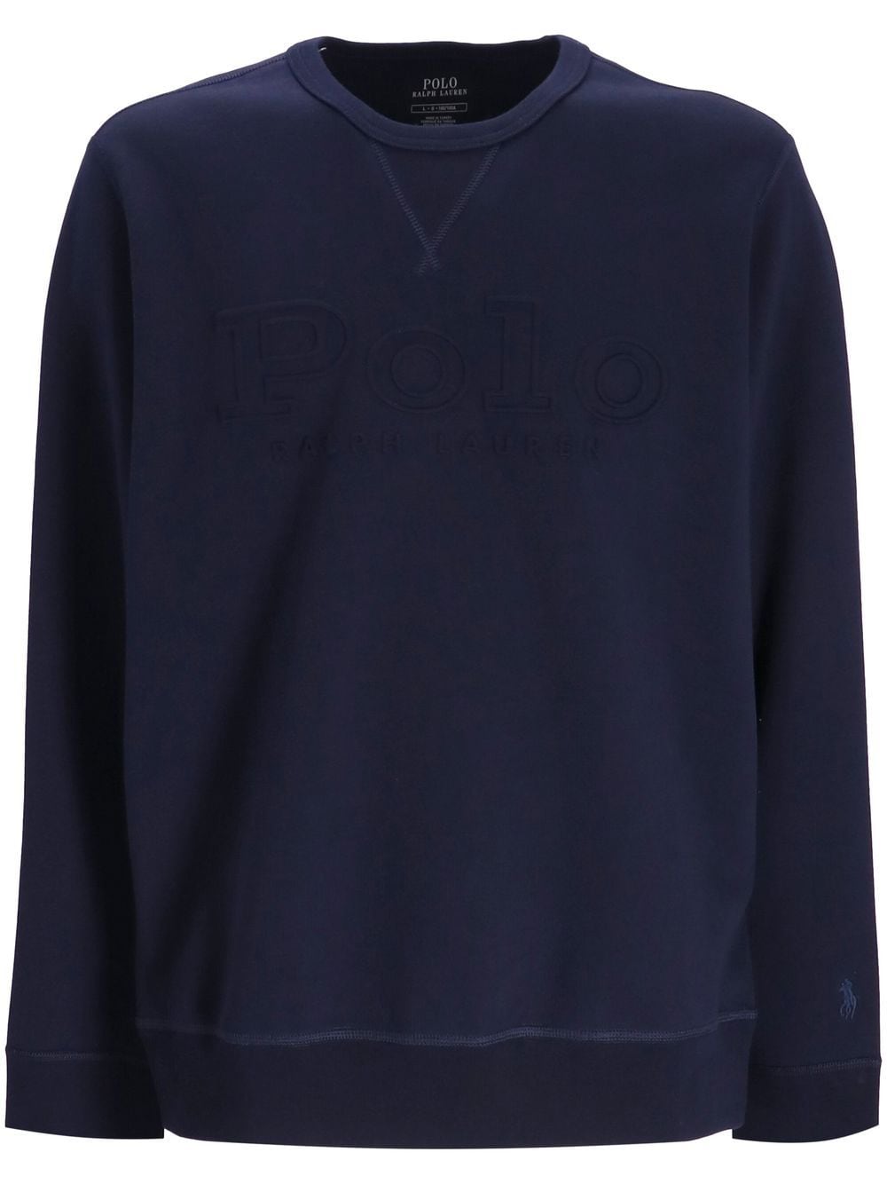 Polo Ralph Lauren Sweatshirt mit Logo-Prägung - Blau von Polo Ralph Lauren