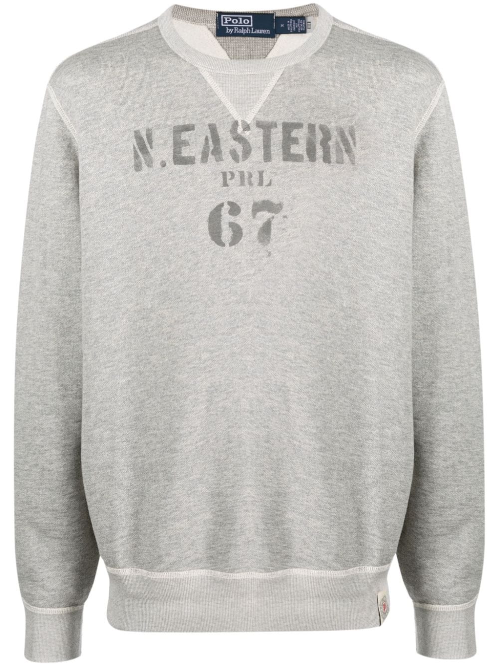 Polo Ralph Lauren Sweatshirt mit grafischem Print - Grau von Polo Ralph Lauren