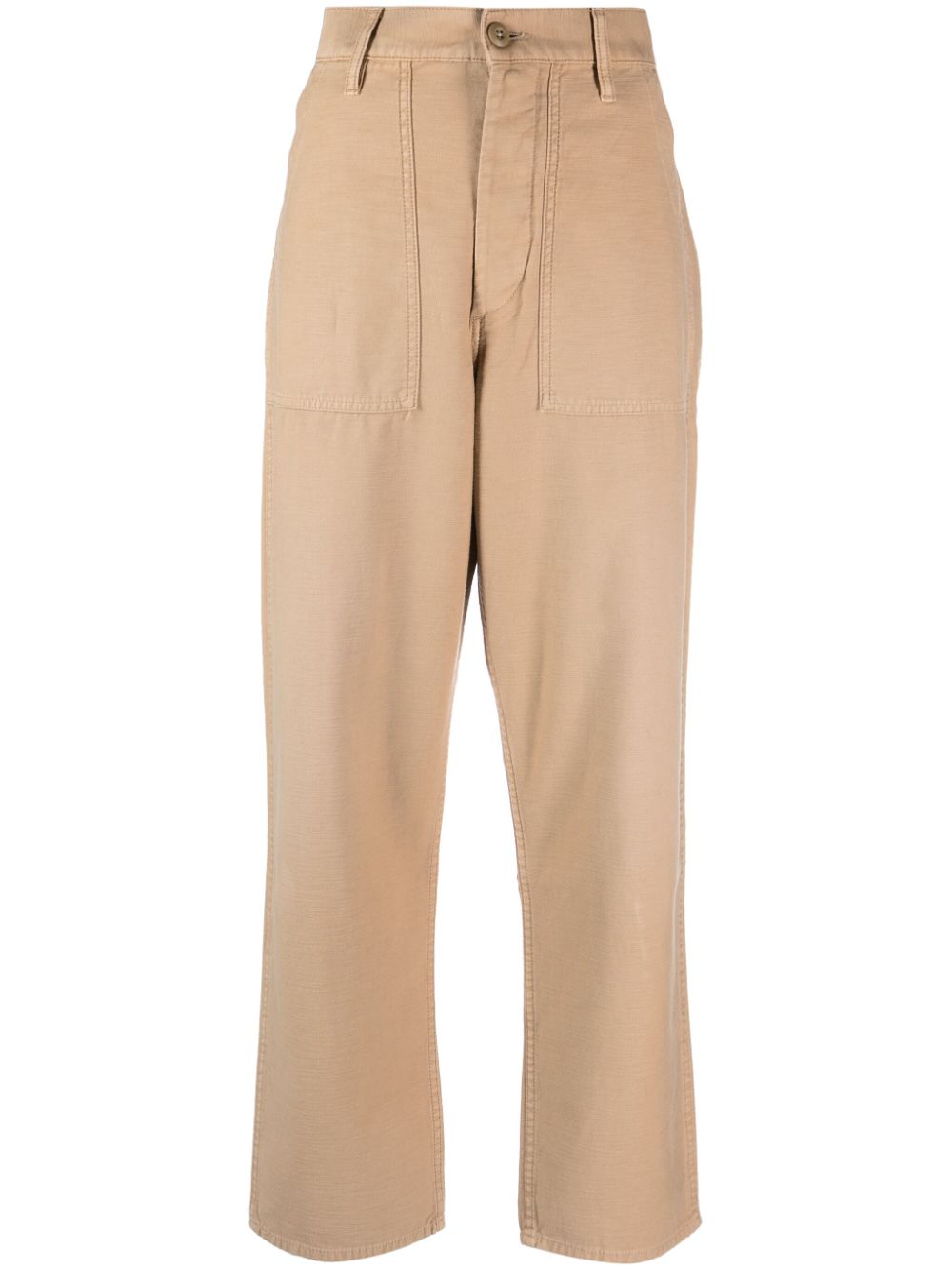 Polo Ralph Lauren Tapered-Hose mit hohem Bund - Nude von Polo Ralph Lauren