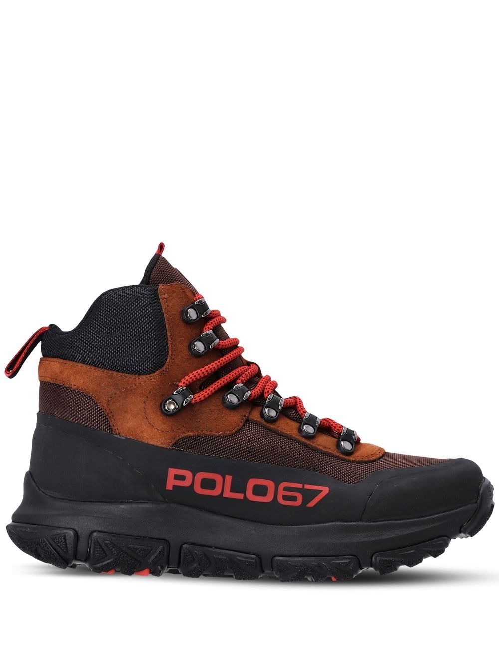 Polo Ralph Lauren Sneaker-Boots mit Schnürung - Braun von Polo Ralph Lauren