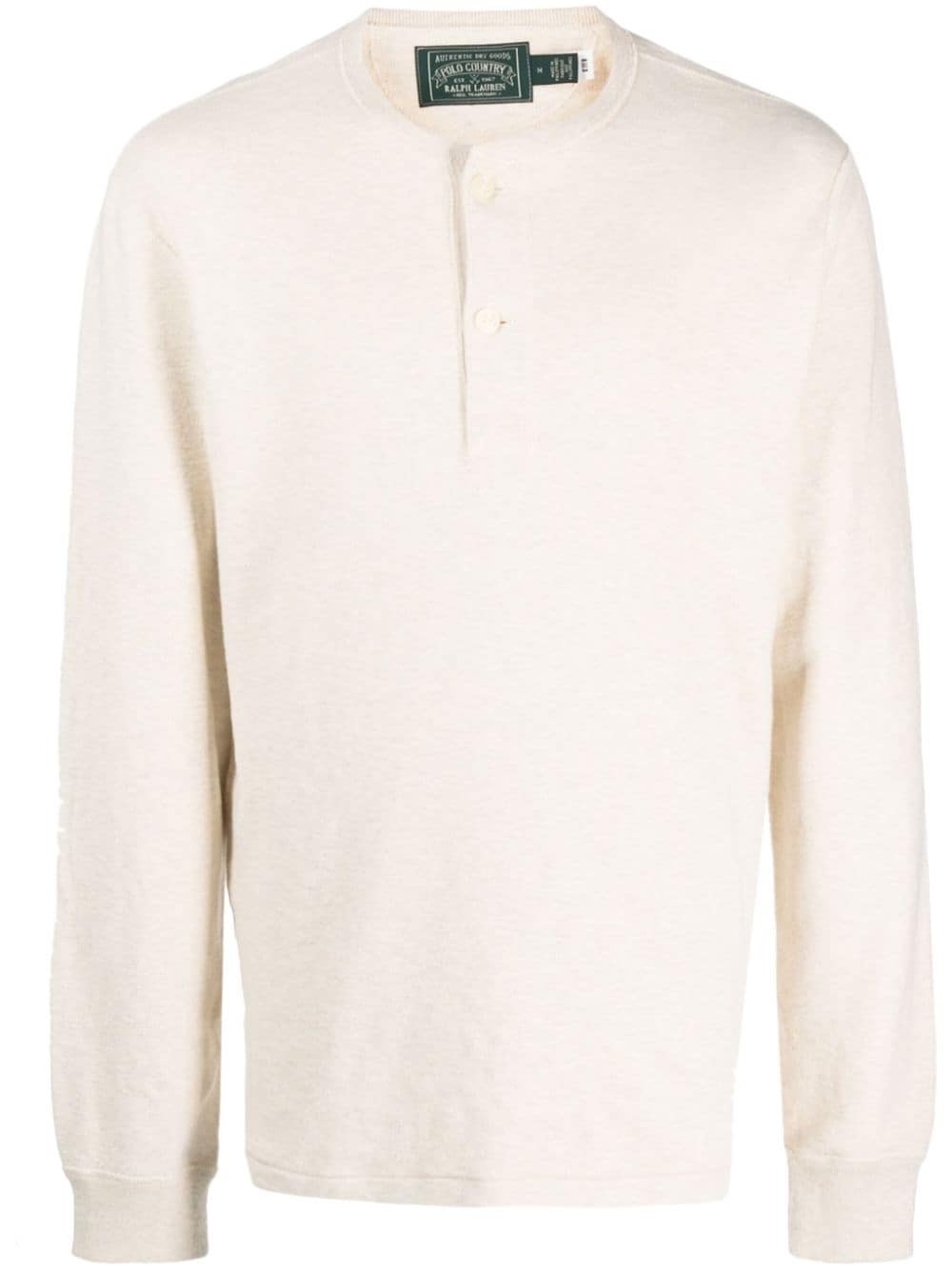 Polo Ralph Lauren Sweatshirt mit Logo-Patch - Nude von Polo Ralph Lauren