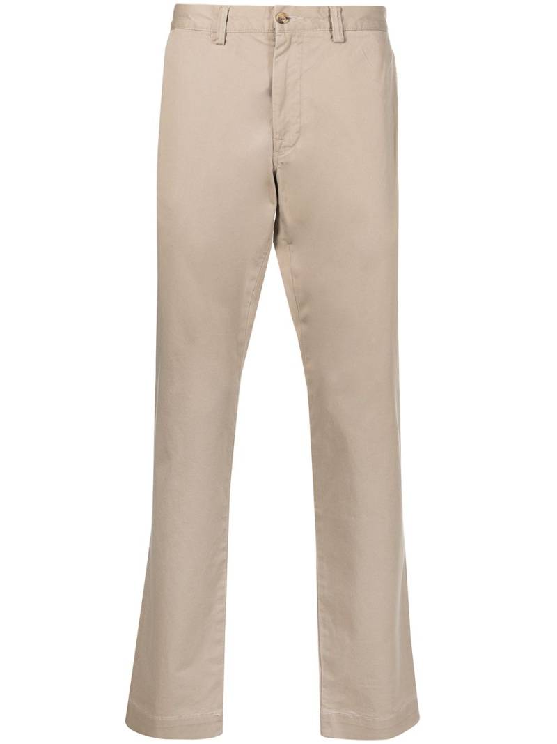 Polo Ralph Lauren Gerade Hose mit Logo-Patch - Nude von Polo Ralph Lauren