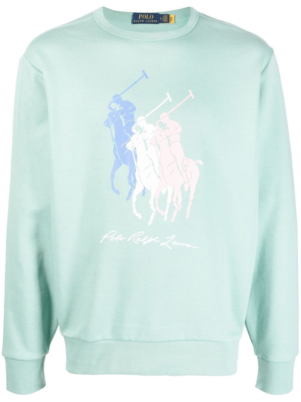 Polo Ralph Lauren Sweatshirt mit Logo-Print - Grün von Polo Ralph Lauren