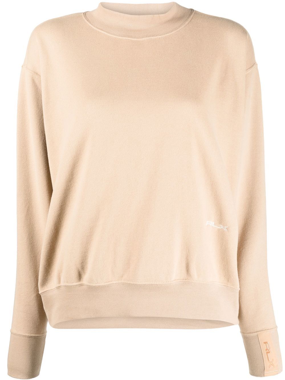 Polo Ralph Lauren Sweatshirt mit Stehkragen - Nude von Polo Ralph Lauren