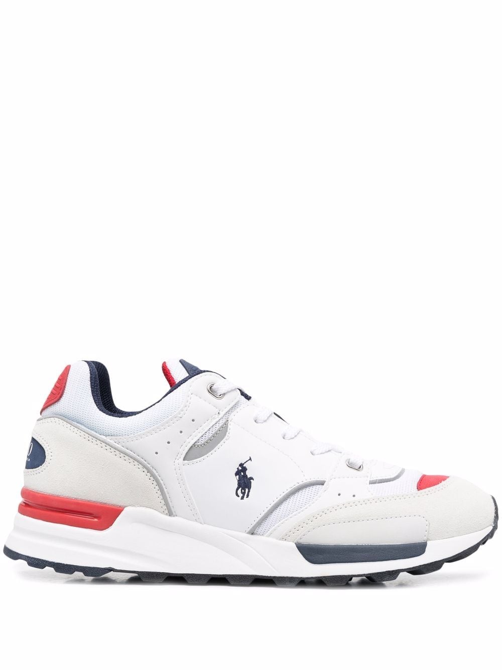 Polo Ralph Lauren Sneakers mit Kontrasteinsätzen - Weiß von Polo Ralph Lauren