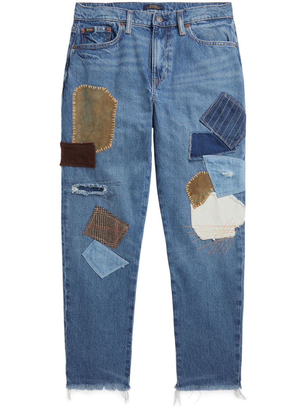 Polo Ralph Lauren Jeans mit Patchwork-Design - Blau von Polo Ralph Lauren