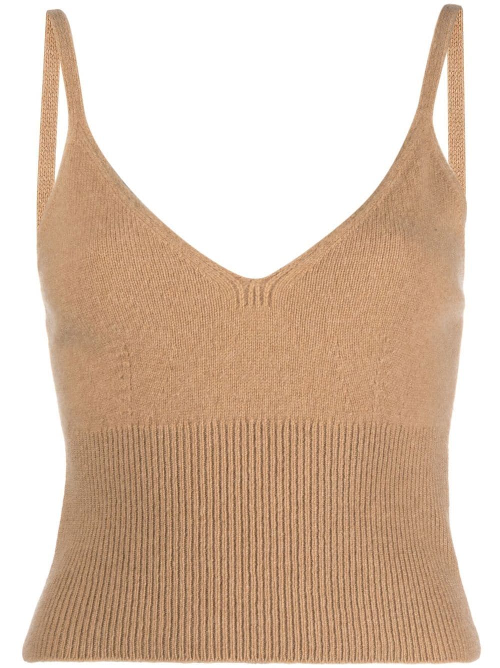 Polo Ralph Lauren Geripptes Stricktop - Nude von Polo Ralph Lauren