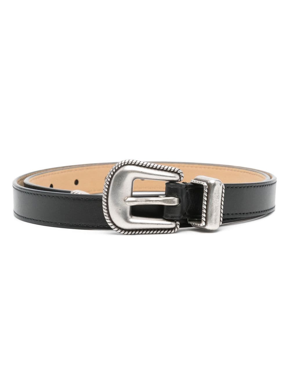 Polo Ralph Lauren smooth leather belt - Schwarz von Polo Ralph Lauren