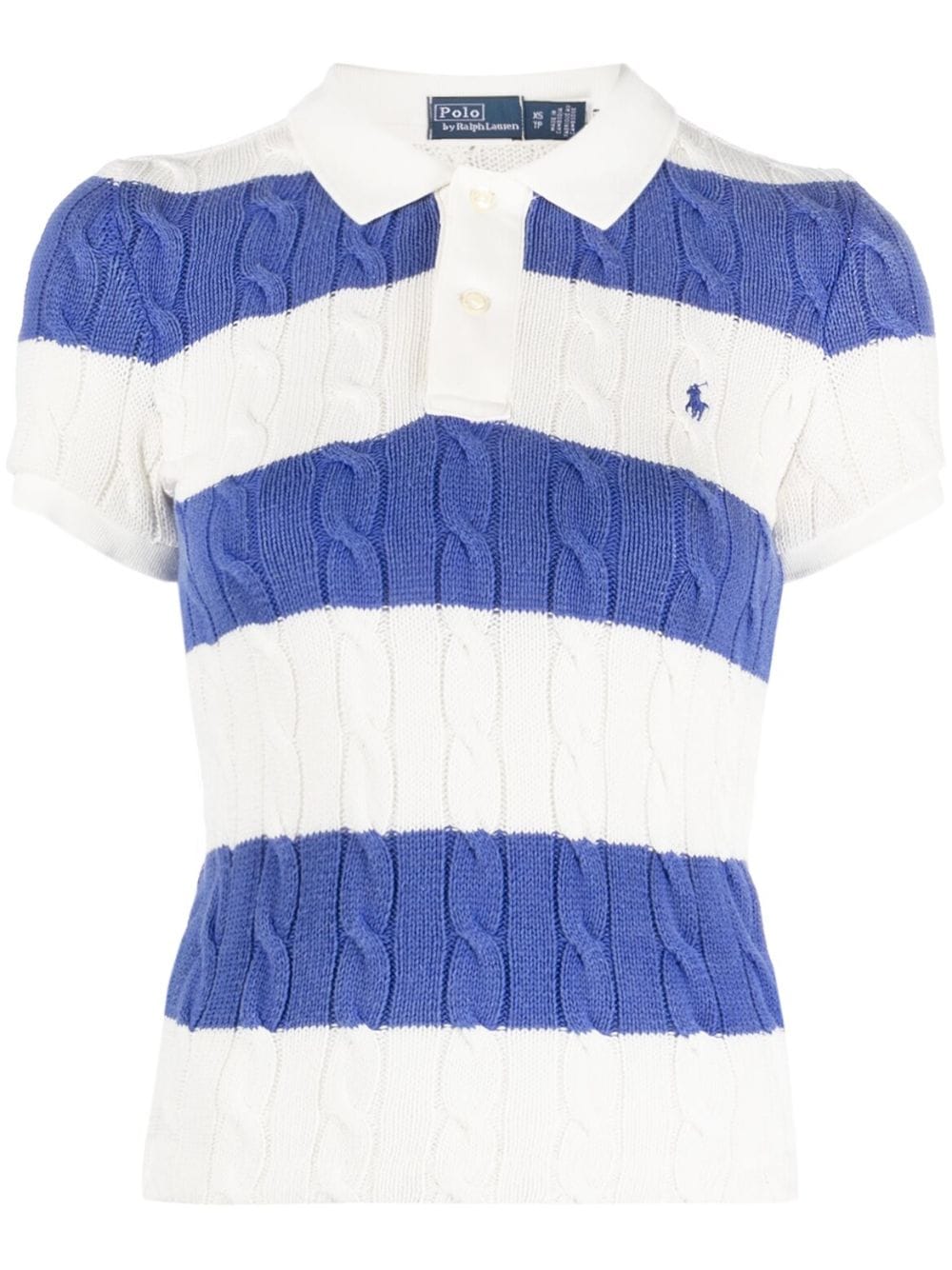 Polo Ralph Lauren Gestreiftes Poloshirt - Blau von Polo Ralph Lauren