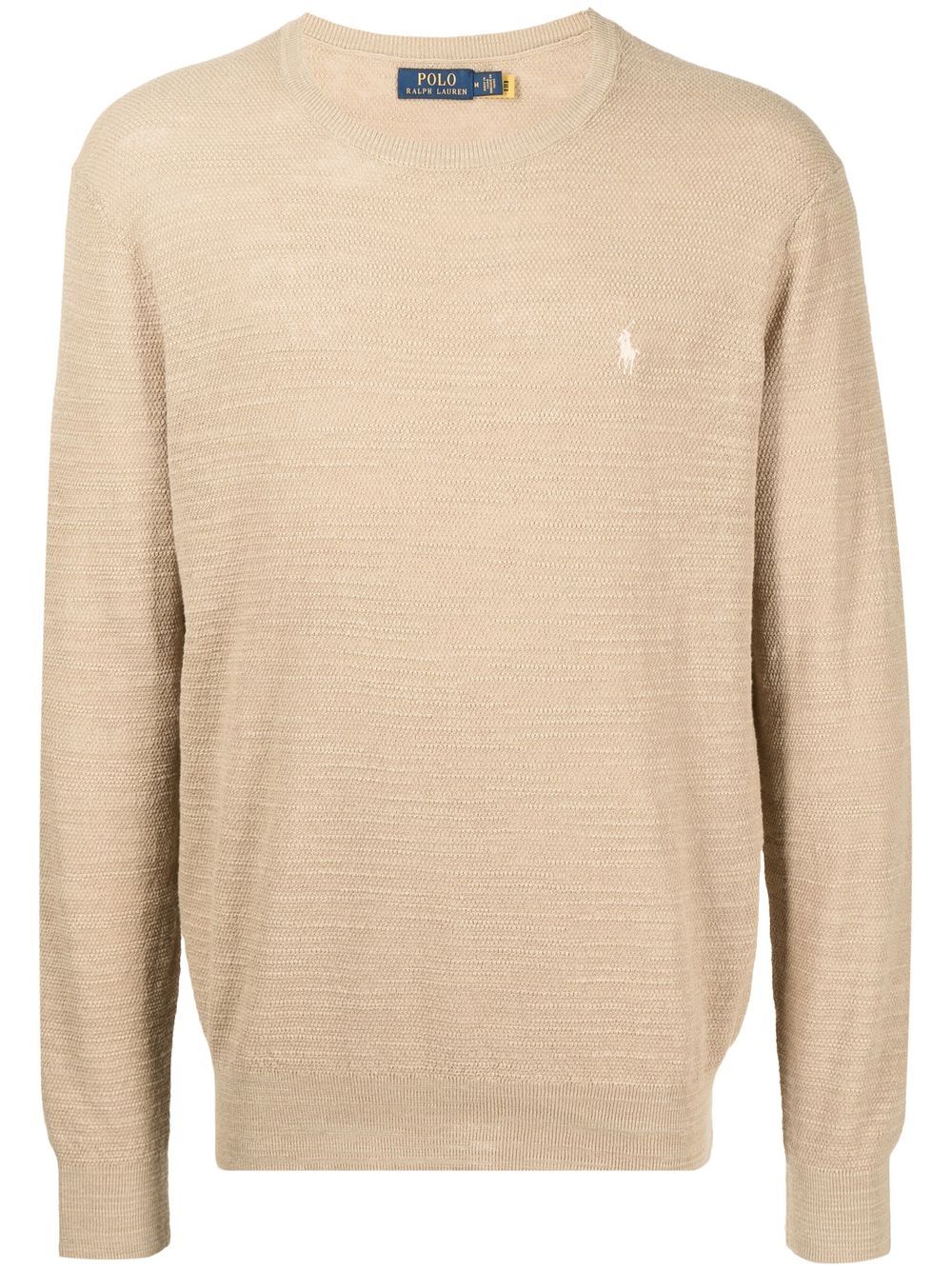 Polo Ralph Lauren Strukturierter Strickpullover - Nude von Polo Ralph Lauren