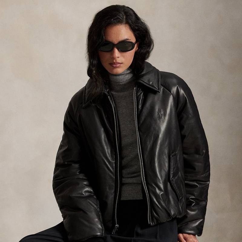 Pufferjacke aus Leder Pufferjacke aus Leder von Polo Ralph Lauren