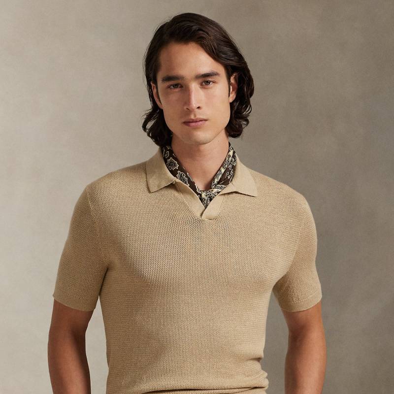 Pullover aus Stretch-Leinenmischung von Polo Ralph Lauren