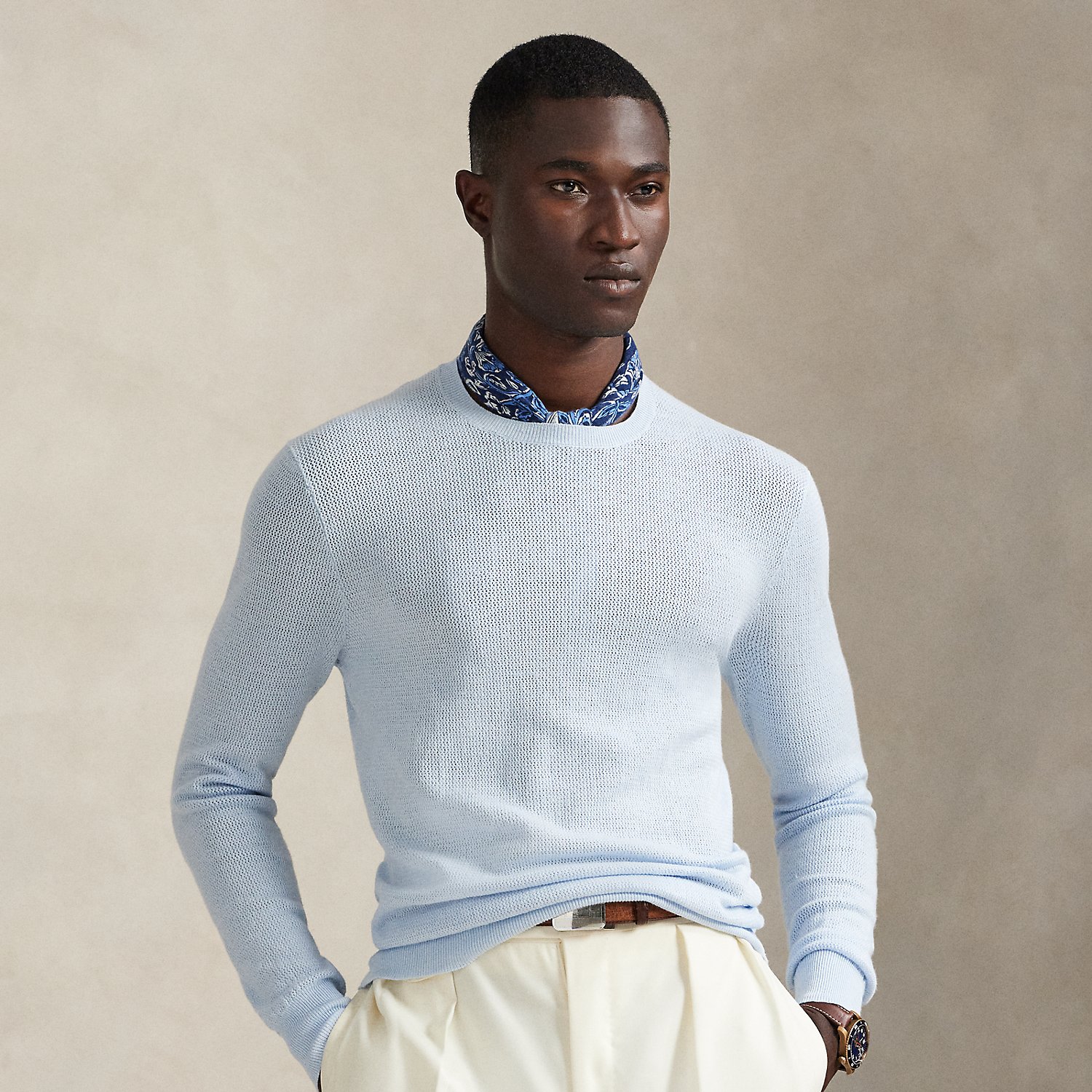 Pullover aus Stretch-Leinenmischung Pullover aus Stretch-Leinenmischung von Polo Ralph Lauren