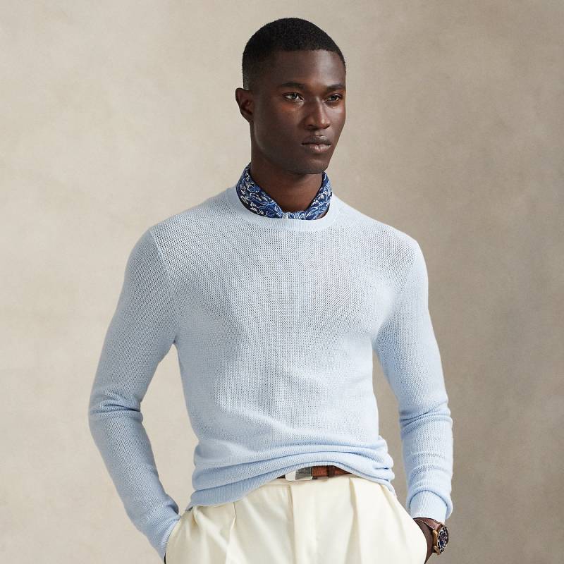 Pullover aus Stretch-Leinenmischung von Polo Ralph Lauren