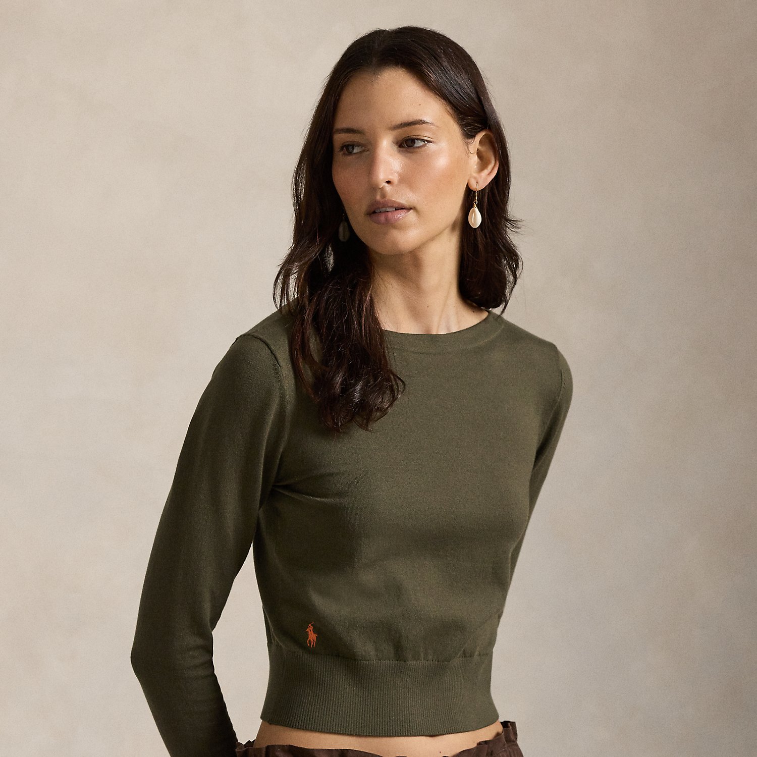 Pullover mit U-Boot-Ausschnitt von Polo Ralph Lauren