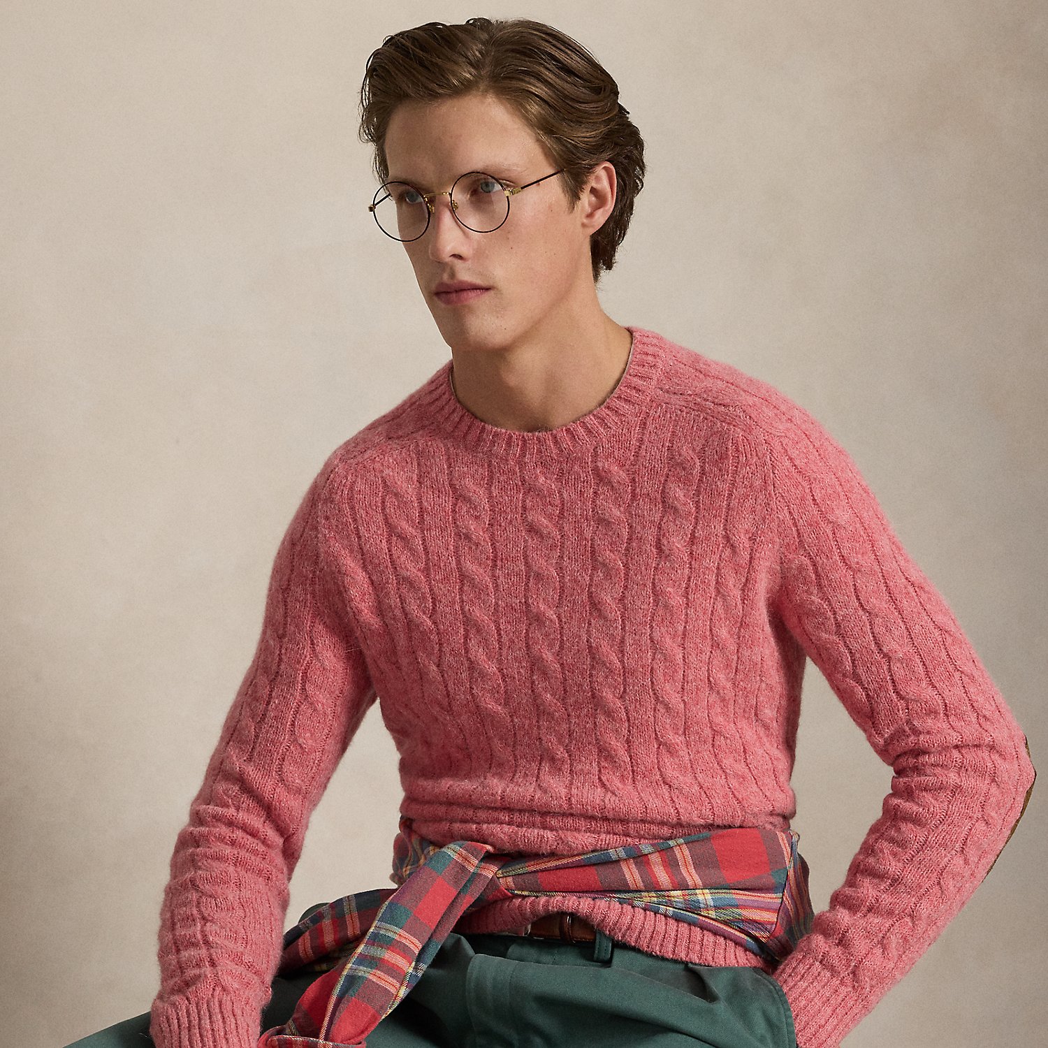 Pullover mit Zopfmuster und Aufnähern Pullover mit Zopfmuster und Aufnähern von Polo Ralph Lauren