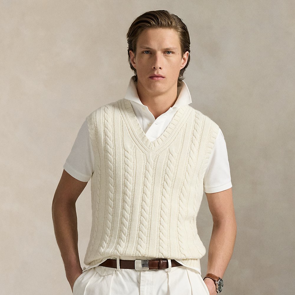 Pullunder Wimbledon aus Kaschmirmischung Pullunder Wimbledon aus Kaschmirmischung von Polo Ralph Lauren