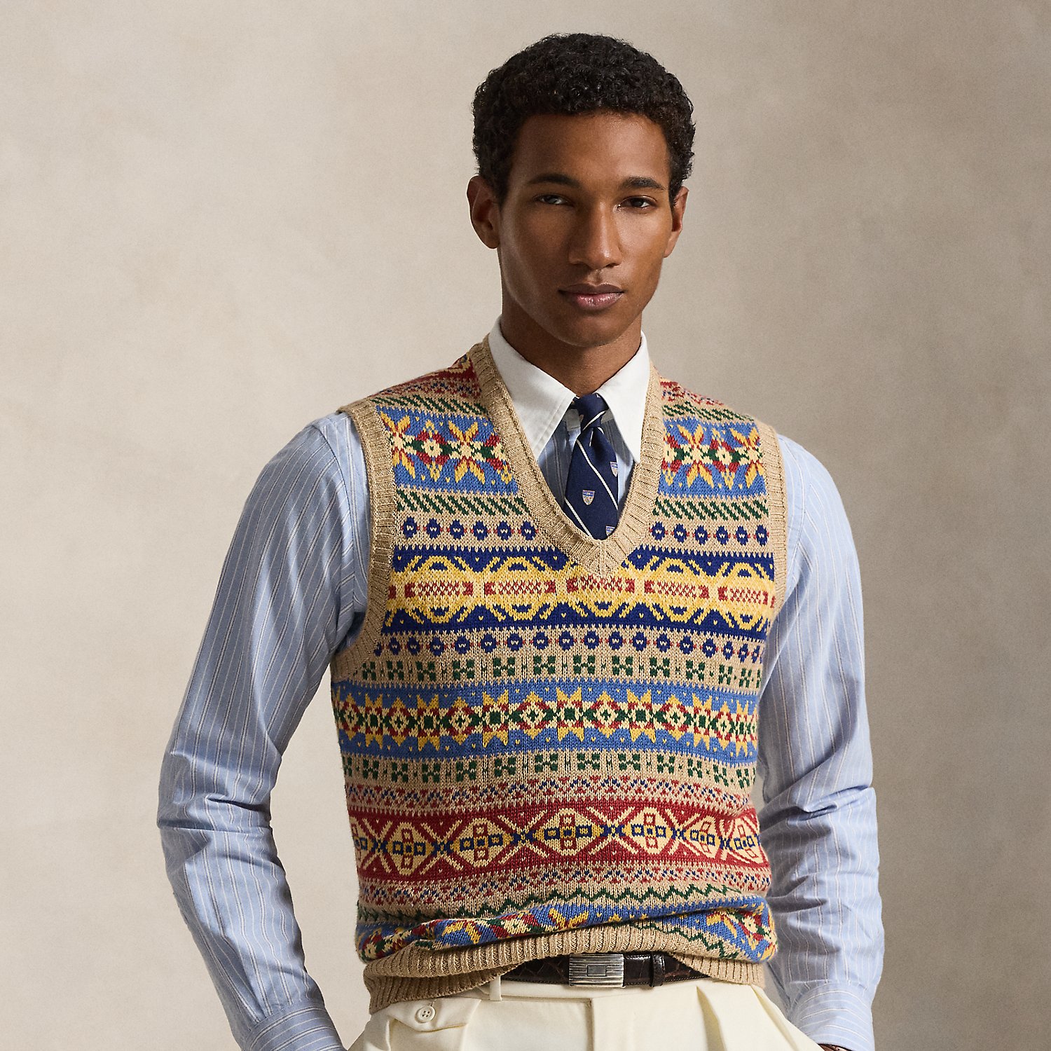 Pullunder mit Fair-Isle-Muster von Polo Ralph Lauren