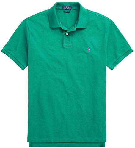 Polo Ralph Lauren, Herren, maßgeschneidertes Slim-Fit-Poloshirt aus Piqué - mehrfarbig - XX-Large von Polo Ralph Lauren