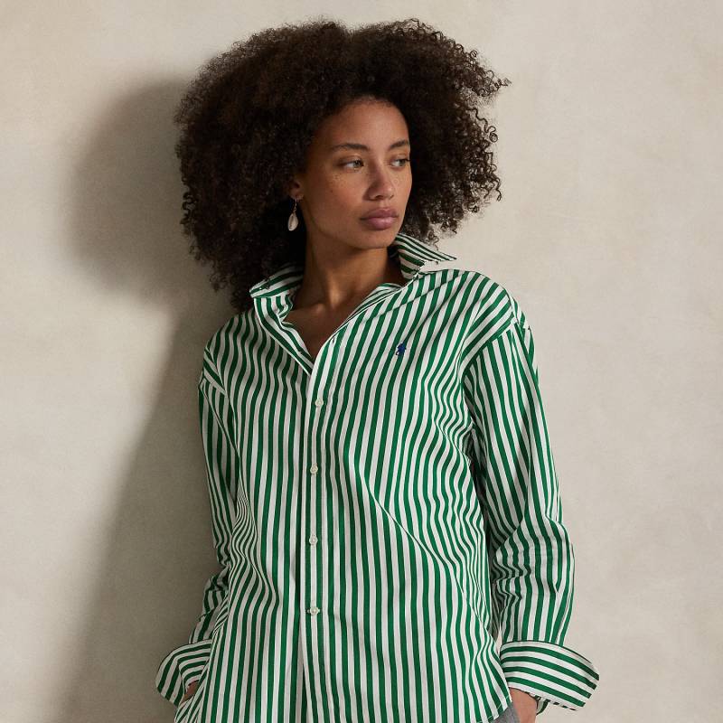 Relaxed-Fit Baumwollhemd mit Streifen von Polo Ralph Lauren