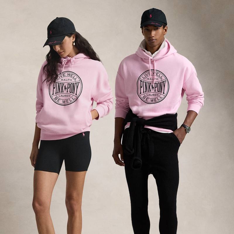 Relaxed-Fit Kapuzenpullover Pink Pony von Polo Ralph Lauren