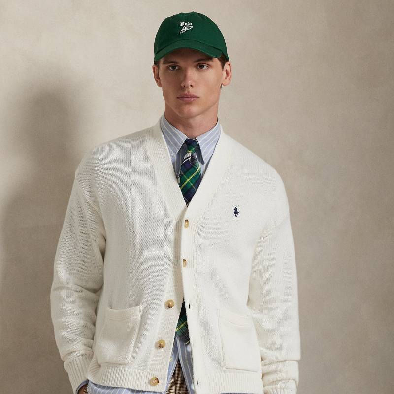 Relaxed-Fit-Strickjacke aus Baumwolle von Polo Ralph Lauren