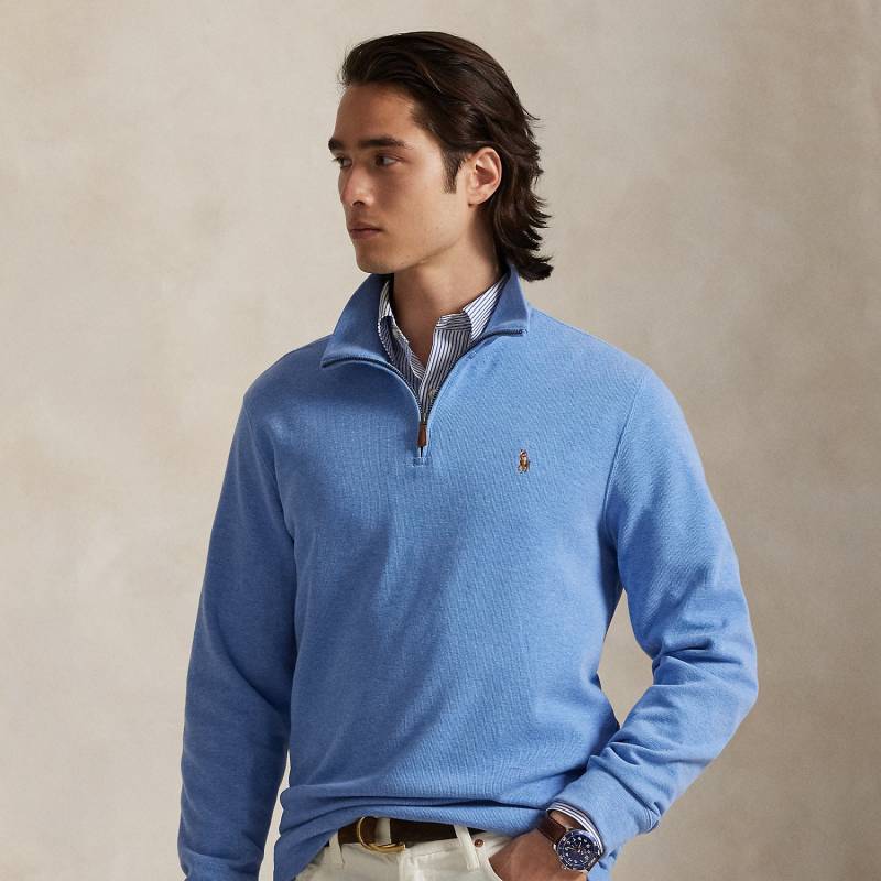 Rippenpullover mit Viertelreißverschluss Rippenpullover mit Viertelreißverschluss von Polo Ralph Lauren