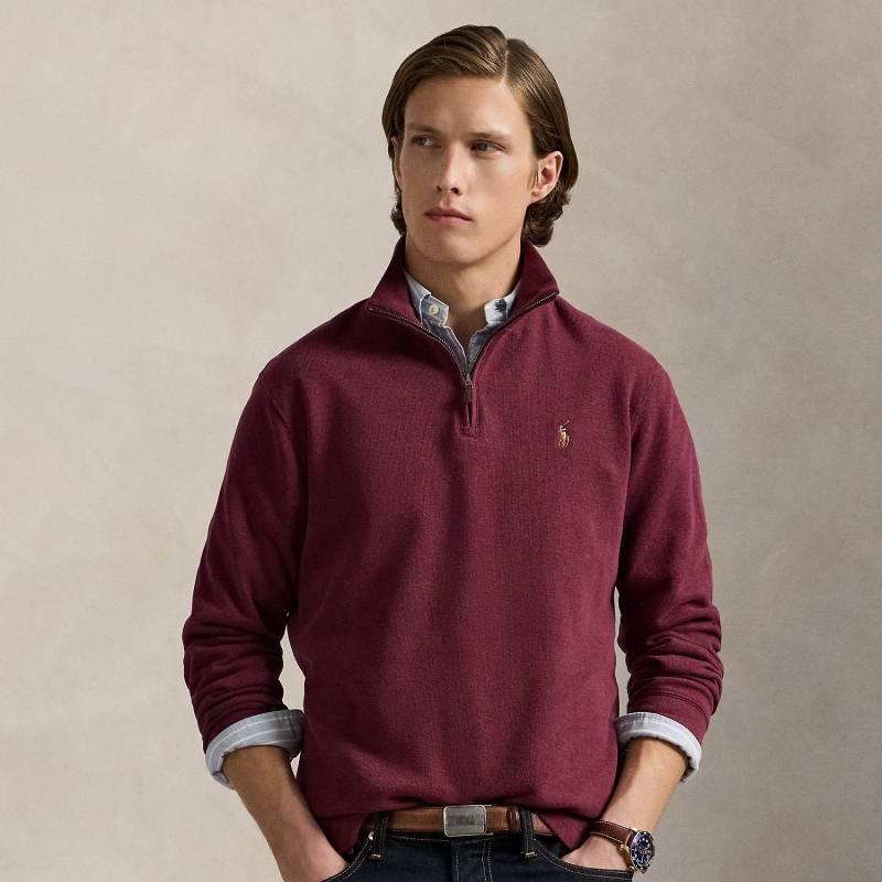 Rippenpullover mit Viertelreißverschluss Rippenpullover mit Viertelreißverschluss von Polo Ralph Lauren