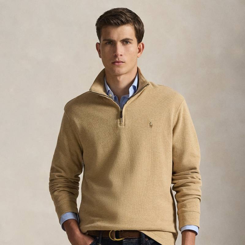 Rippenpullover mit Viertelreißverschluss Rippenpullover mit Viertelreißverschluss von Polo Ralph Lauren