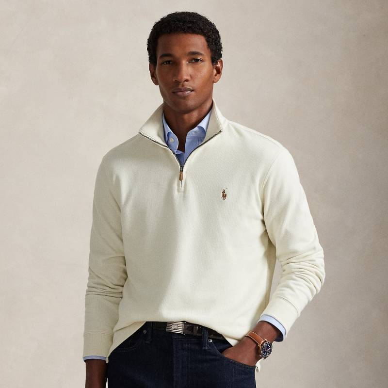 Rippenpullover mit Viertelreißverschluss Rippenpullover mit Viertelreißverschluss von Polo Ralph Lauren