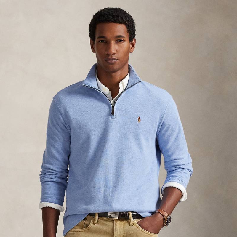 Rippenpullover mit Viertelreißverschluss Rippenpullover mit Viertelreißverschluss von Polo Ralph Lauren