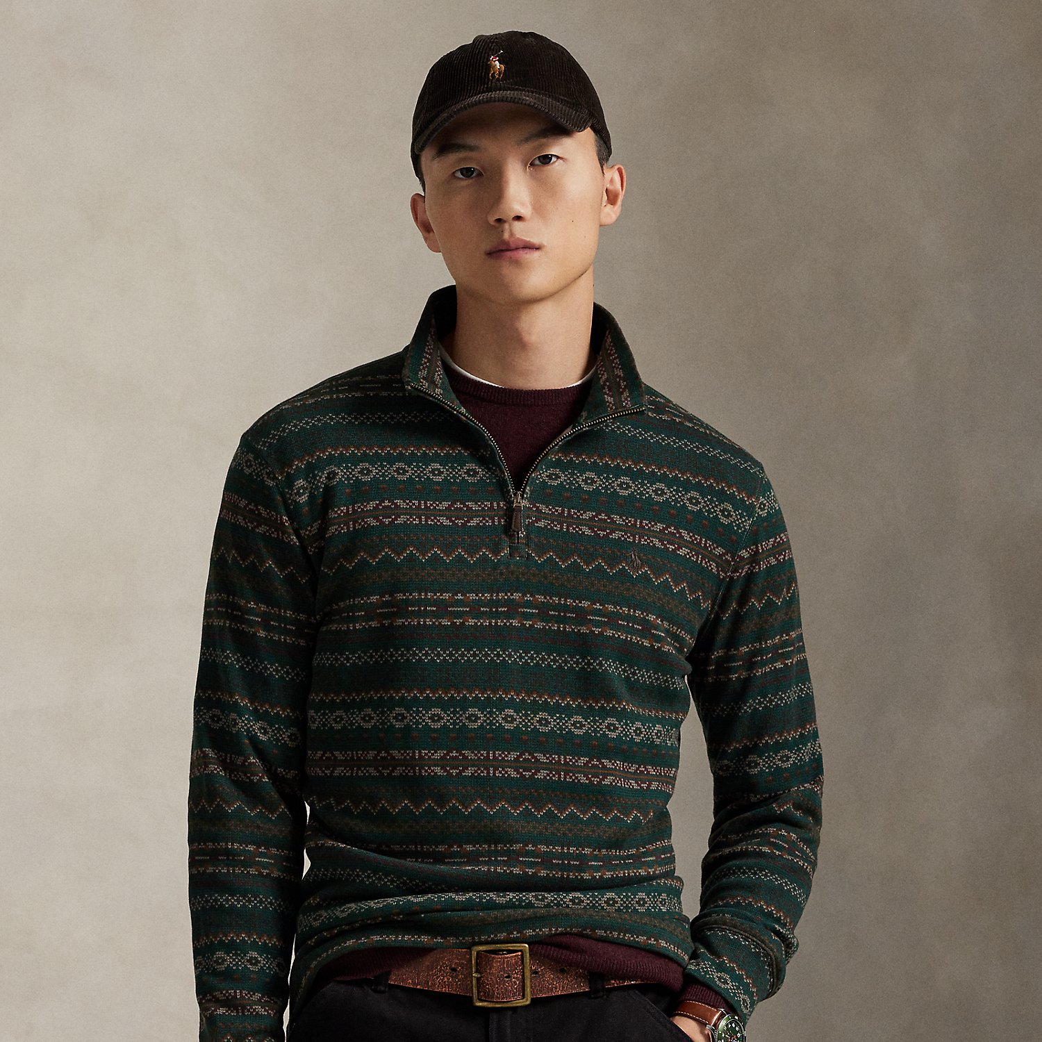 Rippenstrickpullover im Fair-Isle-Stil Rippenstrickpullover im Fair-Isle-Stil von Polo Ralph Lauren